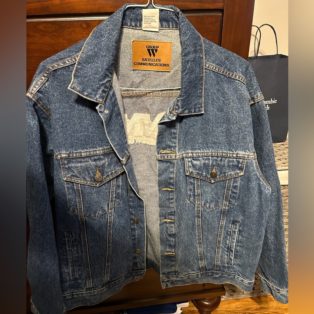 Group VI Satellite Communications Denim Jacket